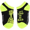 Dr. Seuss GRINCH Kids Socks Old Grinchy Clause 4 Pairs Ankle No Show Socks Multicoloured - 4 of 4