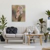 Stupell Industries Brown Tawny Owl Perched Gallery Wrapped Canvas Wall Art - 2 of 3