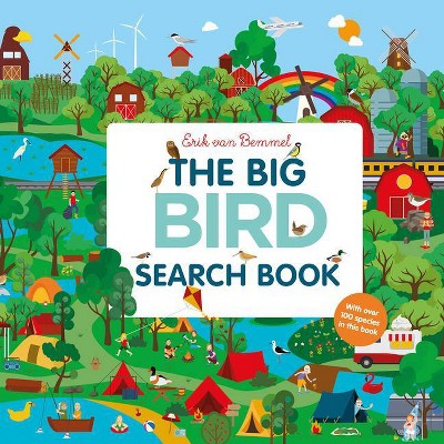 The Big Bird Search Book - by  Erik Van Bemmel (Board Book)