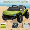 12V Kids Ride On Car Licensed Volkswagen Beetle Electric Ride On Toy for Toddlers 4 Wheeler Vehicle with Parental Remote - 4 of 4