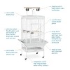 Prevue Pet Products 3152BLK Wrought Iron Select Bird Cage, Black Hammerstone - 3 of 3