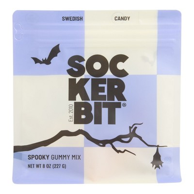 Sockerbit Spooky Mix Swedish Gummy Candy 8 oz