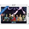 Trends International One Piece: Wano Country - Kaido Shadow Framed Wall Poster Prints - 3 of 4