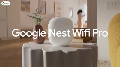 Google Nest Wifi Pro - 2pk (Wi-Fi 6E) - Snow: Wireless Router, 2