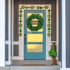 Northlight Shamrock Welcome St. Patrick's Day Twig Wreath - 20" - Unlit - 2 of 4