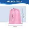 Unique Bargains Washable Travel Camping Drawstring Closure Laundry Bags - 2 of 4