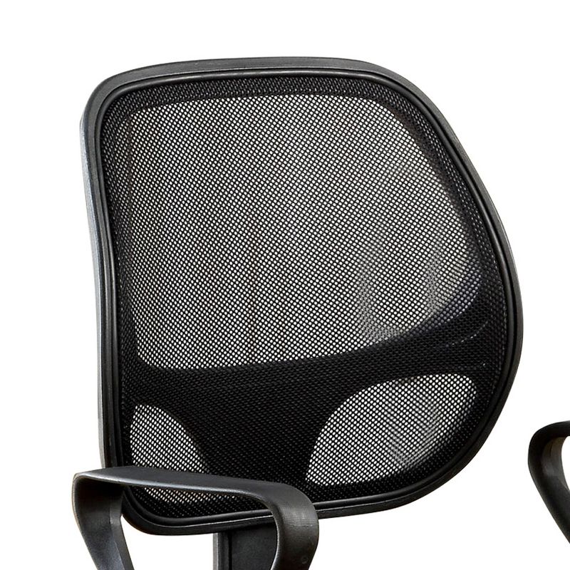 Denmar Padded Mesh Adjustable Office Chair Black - miBasics, 4 of 6