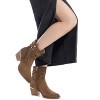 XTI Women's Suede Italian Western Booties 144461 - 2 of 4