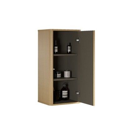 NicBex Freestanding/Wall Bathroom Storage Cabinet,Space-Saving Storage Cabinet with 3/4 Shelves,Bathroom Cabinet for Bathroom,Bedroom