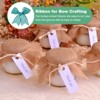 Unique Bargains Burlap Wired Edge Durable Thick Fabric Ribbons for DIY Crafts 1 Pc - 4 of 4