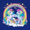 Women's My Little Pony Retro Unicorn Fist Bump Cap Sleeve Baby Rib Crop Top - 3 of 4