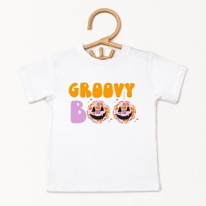 The Juniper Shop Groovy Boo Toddler Short Sleeve Tee - 1 of 3