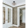 Elegant Lighting Savannah 12 inch flush mount in black - 2 of 4