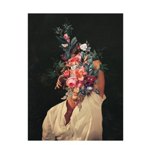 Frank Moth 'Roses Bloomed Everytime I Thought of You' Canvas Art - 1 of 4