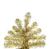 Vickerman Champagne Upside Down Artificial Christmas Tree PreLit - 2 of 3
