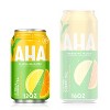 AHA Citrus + Green Tea Sparkling Water - 8pk/12 fl oz Cans - image 3 of 3
