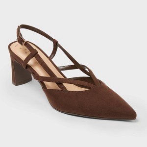 Women’s Veera Heels with Memory Foam Insole – A New Day™ - 1 of 3