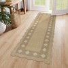 Lahome Diamond Double Frame Diagonal Faux Jute Rectangular Indoor Outdoor Area Rug - 2 of 4