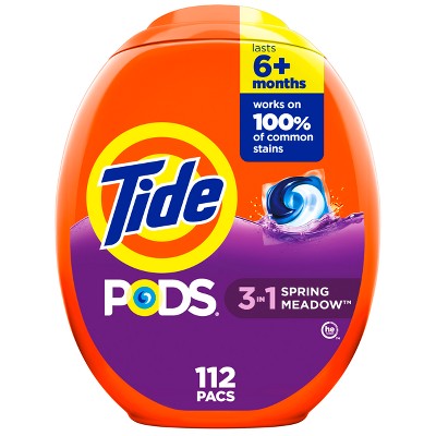 Tide Spring Meadow Pods HE Compatible Laundry Detergent Soap Pacs