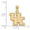 Black Bow Jewelry 14k Yellow Gold Kentucky Wildcats NCAA Small Pendant - 2 of 3
