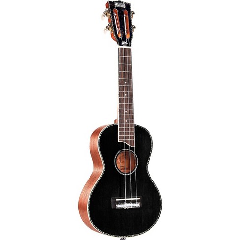 Mahalo Pearl Series Soprano Ukulele with Gig Bag Black Pearl