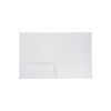 JAM Paper Laminated Glossy 2 Pocket Presentation Folders White 100/Box 385GWHB - 2 of 4