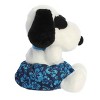 Aurora Mini Palm Pals Surfer Snoopy Peanuts Adorable Stuffed Animal White 5" - image 3 of 4