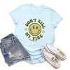 Simply Sage Market S.W.Smiley Don't Kill My Vibe Smiley Face Short Sleeve Tee - 3 of 4