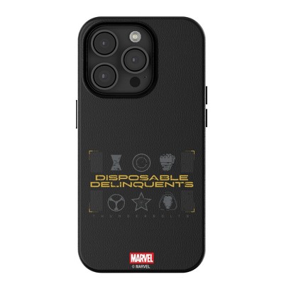 Keyscaper Marvel Thunderbolts Badge MagSafe Compatible Cell Phone Case for iPhone 15