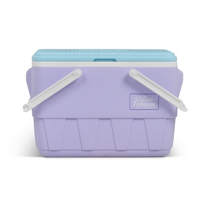 Igloo Picnic Basket Retro 25qt Hard Sided Cooler - Lilac