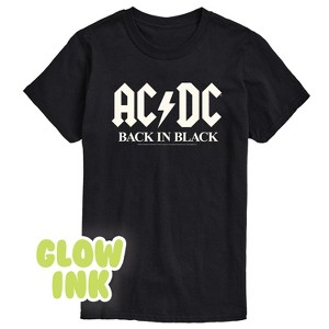 Men's - AC/DC - Glow In The Dark Short Sleeve Graphic T-Shirt - 1 of 4
