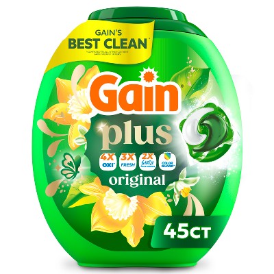 Gain Original Super Flings Plus Laundry Detergents