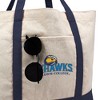 Fort Lewis College Canvas Tote Bag With External Pocket, Reusable Shoulder Bag for Shopping, School, Beach - 2 of 4