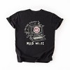 S.W.Smiley Nature Doesn't Need Wi-Fi - Women's Garment Dyed Graphic T-Shirt - 3 of 4