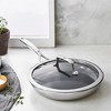 ZWILLING Energy Plus 10-inch Stainless Steel Ceramic Nonstick Fry Pan with Lid - 4 of 4