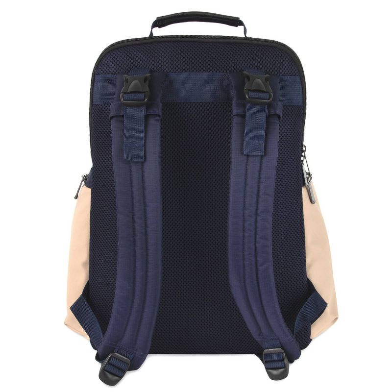Baby Essentials Multi Compartment Backpack - Navy/Taupe, 3 of 14