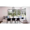 Urban Ambiance Luxury Contemporary Chandelier 31.375''H x 15''W,  Midnight Black Finish,  Parkes Collection, UHP4246 - 2 of 4