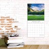 2026 Square Wall Calendar, The World of Golf, 16-Month Lifestyles Theme with 180 Reminder Stickers (12x12 In) - 2 of 4