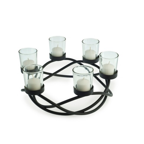 Danya B Round Waves Candleholder - image 1 of 4