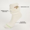 Shrek Embroidered Character Art Flowers Women's Slouch Crew Socks - 2 of 4