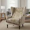 Memorial Home Decor Throw – In Loving Memory of Mom 50x60 inch Tapestry by Manual Woodworkers and Weavers - 2 of 3