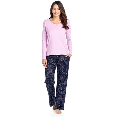 minky - pink navy paisley