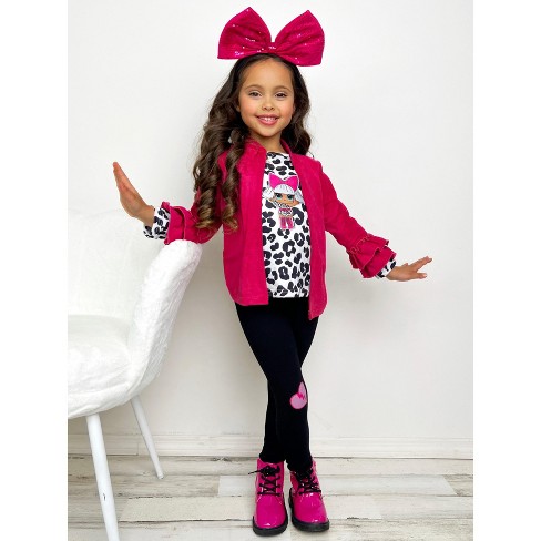 Girls L.o.l. Surprise! X Mia Belle Girls Diva Legging Set - Mia