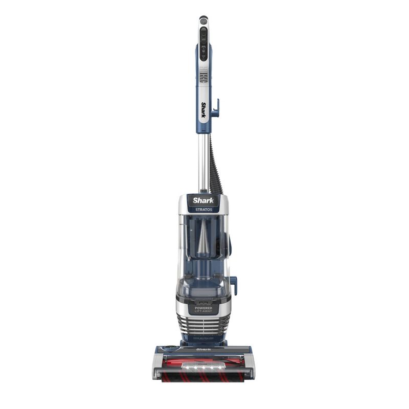 Shark Stratos Upright Vacuum with DuoClean PowerFins HairPro, Self-Cleaning Brushroll, Odor Neutralizer Technology - Navy - AZ3002, 1 of 15