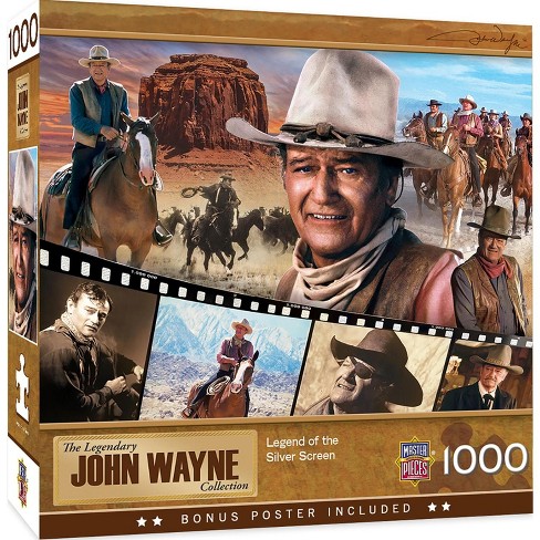 Masterpieces Inc John Wayne Legend Of The Silver Screen 1000 Piece ...