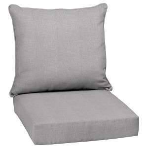 Arden 24"x24" Outdoor Deep Seat Cushion Set - 1 of 4