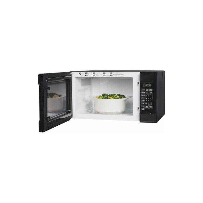 GE JES1460DSBB 1.4 Cu. Ft. Black Counter Top Microwave, 2 of 4