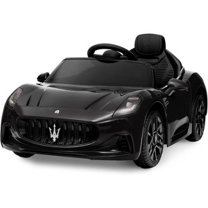 12V Licensed Maserati GranCabrio Ride-On Car for Kids, Battery-Powered Electric Vehicle with Remote Control, Spring Suspension, LED Lights - 1 of 4
