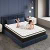 ELJGET Full/King Mattress, 10" Mixed Memory Foam Mattress, Bagged Spring, Medium Firm Feel and Motion Isolation - 2 of 4