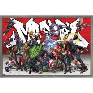 Trends International Marvel Comics - Animated Group Framed Wall Poster Prints - 1 of 4